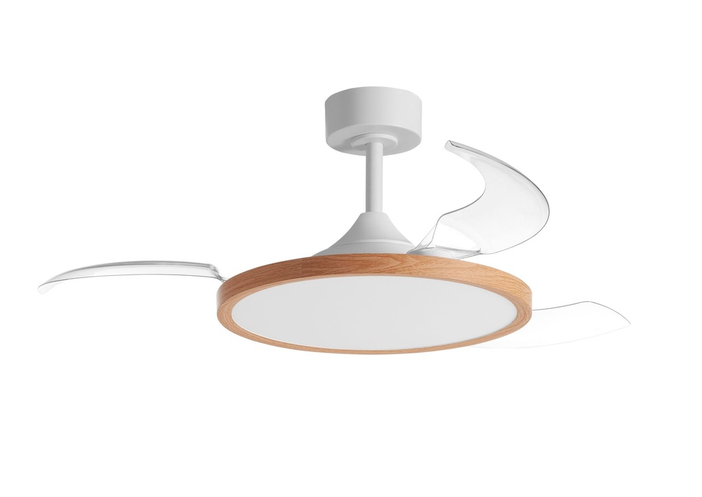 [599288736] 059-01546 Fan Menorca WH + Wood D.107 DC 33W L30W C