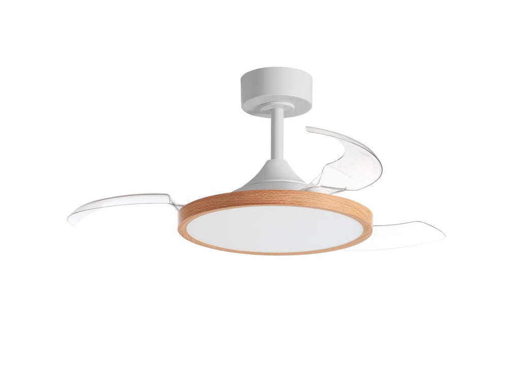 [599298736] 059-01561 Fan S Menorca WH + Wood D.91 DC 33W L30W